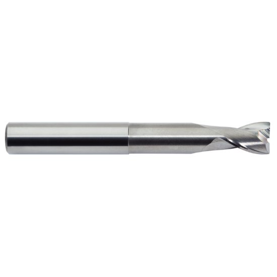 Picture of M.A. Ford 13578705N3 Dia 20mm SH 0.7874 LOC 0.8661 OAL5.00 End Mill Standard Flute Standard Helix Carbide Uncoated Single End Corner Radius0.0787 2.00mm TuffCut® AL